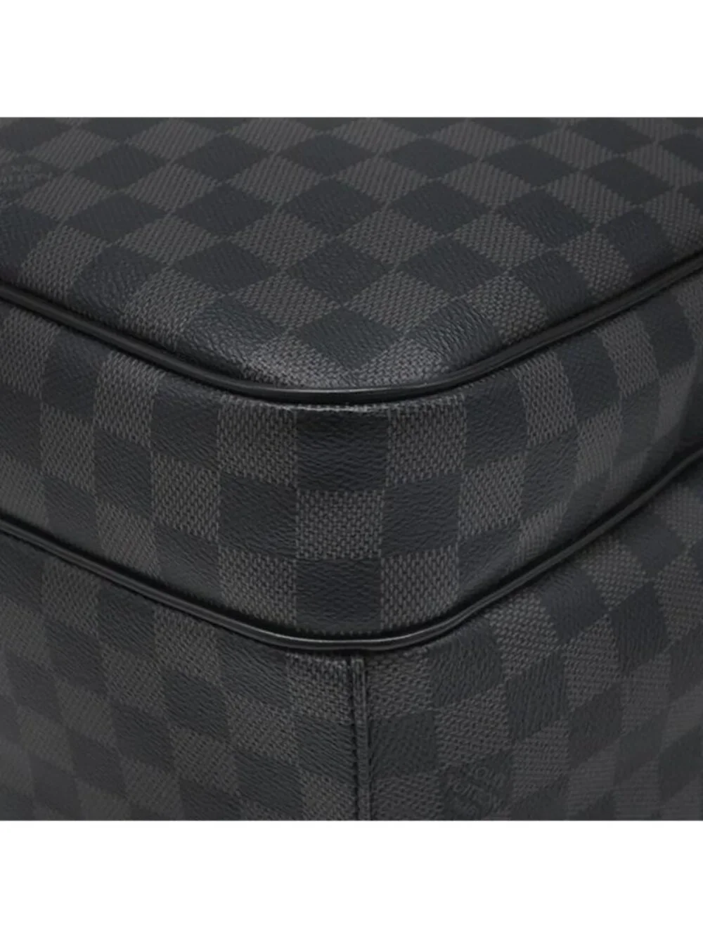 Louis Vuitton Backpack Michael Damier Graphite Canvas Silver Black Gray